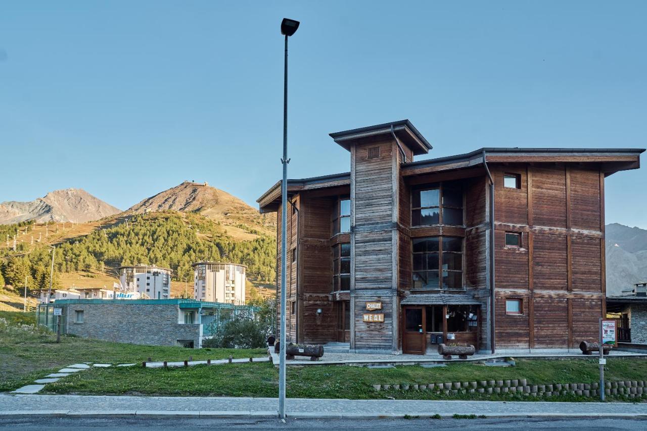 Chalet Weal Aparthotel Colle Colle Sestriere Exterior foto